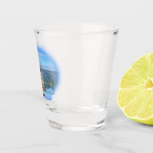 Verre A Shot San Francisco Sailing 0869 (Droite)