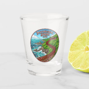 Verre A Shot sanctuaire Motonosumi Japon