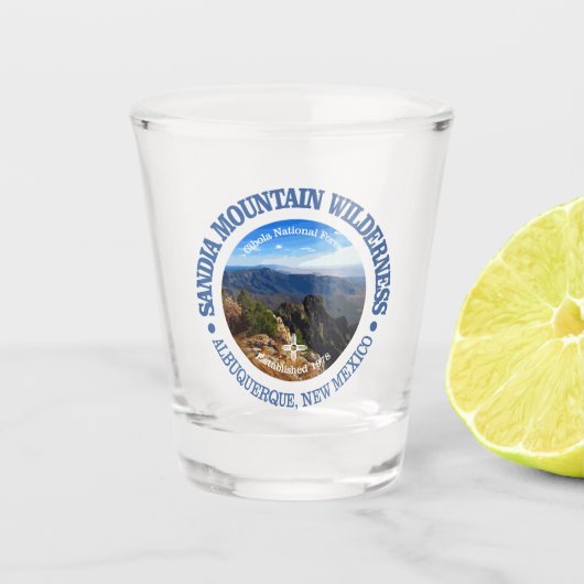 Verre A Shot Sandia Mountain Wilderness (Devant)