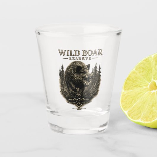 Verre A Shot Sanglier (Devant)