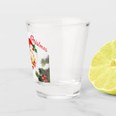 Verre A Shot Santa Claus Joyeux Noël Party Vitre prise (Droite)