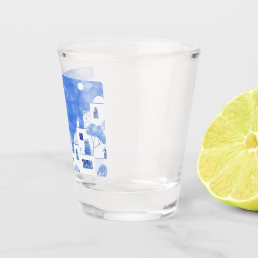 Verre A Shot Santorin Grèce (Droite)