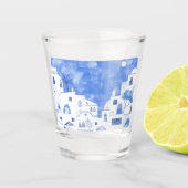 Verre A Shot Santorin Grèce (Devant)