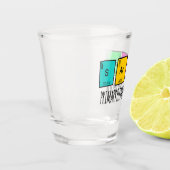 Verre A Shot Sarcasme Principaux Éléments De La Science De L'Hu (Gauche)