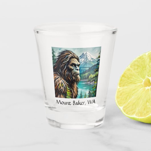 Verre A Shot Sasquatch Mount Baker, WA (Devant)