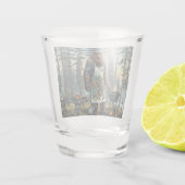Verre A Shot Sasquatch Poisson Grillmaster Papa (Dos)