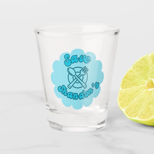 Verre A Shot SAVE SHANDON'S - Rob's Diner - The Crossing (Devant)