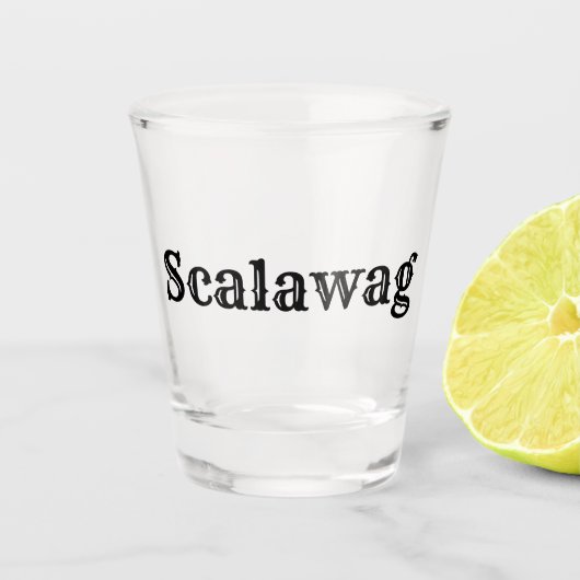 Verre A Shot Scalawag (Devant)