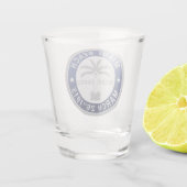 Verre A Shot Sceau de Miami Beach, Floride (Dos)