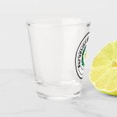 Verre A Shot Sceau du Paraguay (Gauche)