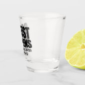 Verre A Shot Schist Happens - Géologue personnalisable (Droite)