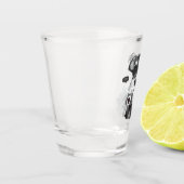 Verre A Shot Schnauzer avec caméra (Gauche)