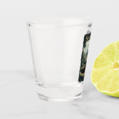 Verre A Shot Scotland Design : Highland Cow, Castle, and Scener (Gauche)