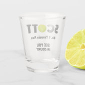 Verre A Shot Scott Tennis (Dos)