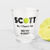 Verre A Shot Scott Tennis (Devant)