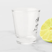 Verre A Shot Script de Garçon d'Honneur Personnalisé (Gauche)