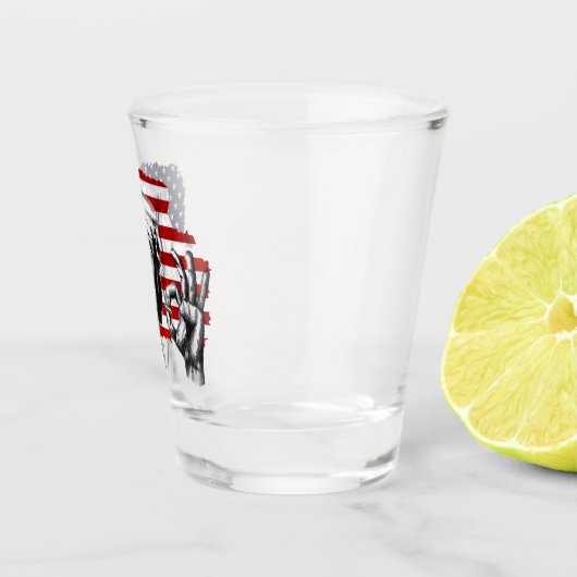 Verre A Shot Se battre (Droite)