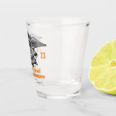 Verre A Shot Secourir un bénévole (Droite)