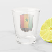 Verre A Shot Sénégal (Dos)