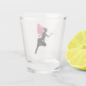 Verre A Shot Sensibilisation au cancer du sein des fées (Dos)