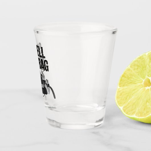Verre A Shot Sentez mon sac (la puanteur d'hockey) (Droite)
