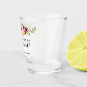 Verre A Shot Serez-Vous Ma Femme D'Accueil - Flower Crown (Droite)