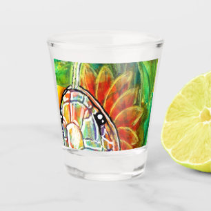 Verre A Shot Serpent Arc-en-ciel