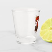 Verre A Shot Serpent rouge (Gauche)