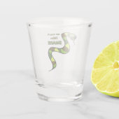 Verre A Shot Serpent vert (Dos)