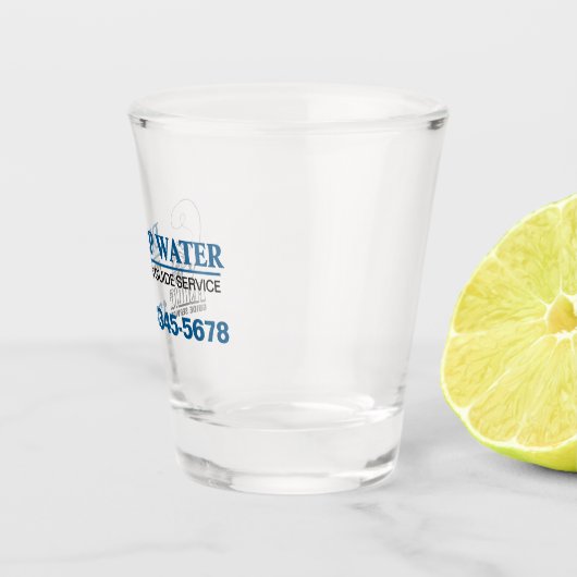 Verre A Shot Service de guide de pêche (Droite)