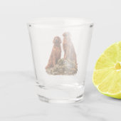 Verre A Shot Setter irlandais (Dos)
