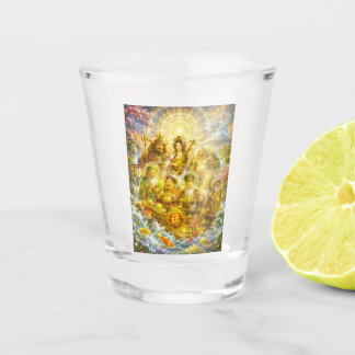 Verre A Shot Seven Lucky Gods -Japanese Gods- colorful art