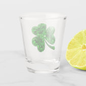 Verre A Shot Shamrock émeraude (Dos)
