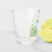 Verre A Shot Shamrock personnalisé de la Saint Patrick (Gauche)