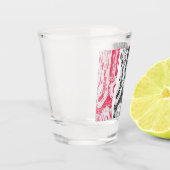Verre A Shot Shot Glass – Abstract Land (Gauche)