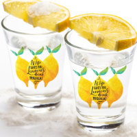 Si la vie vous donne citrons drôle Citron aquarell