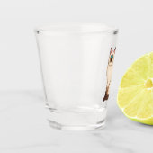 Verre A Shot Siamese cat cartoon (Gauche)