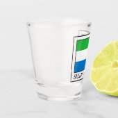 Verre A Shot Sierra Leone (Gauche)