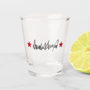 Verre A Shot Signature Trump