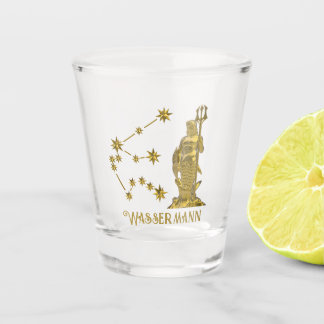 Verre A Shot Signe astrologique Verseau -