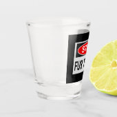 VERRE A SHOT SIGNE COMMERCIAL ARRÊT (Gauche)