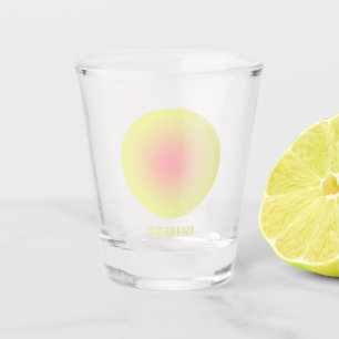 Verre A Shot SIGNE Zodiaque Gemini Dégradé stylé