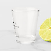 Verre A Shot Simple Bow Mariage Classique (Droite)