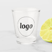 Verre A Shot Simple Logo Promotional Business Branding (Devant)