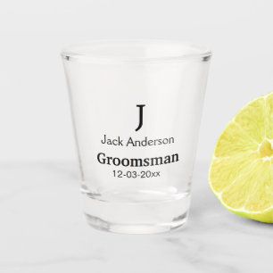 Verre A Shot SIMPLE MINIMAL ajouter votre nom toiletteur person