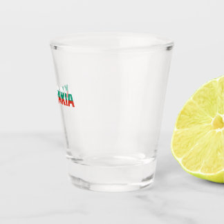 Verre A Shot Simple moderne Bulgarie National Drapeau Vêtements