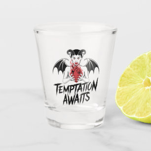 Verre A Shot Sinister Gothic Demon Design - Tentation Attend