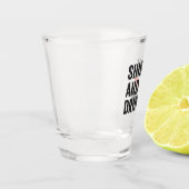 Verre A Shot Sinkin et Drinkin Funny Cornhole Funny Cadeau drôl (Gauche)