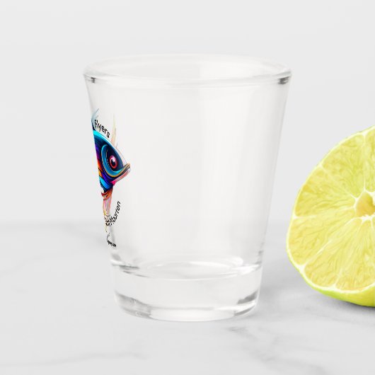 Verre A Shot Sint Maarten Flyers of the CaribbeanHockeyLeague (Droite)