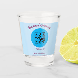 Verre A Shot Site web simple de société commerciale code-barres